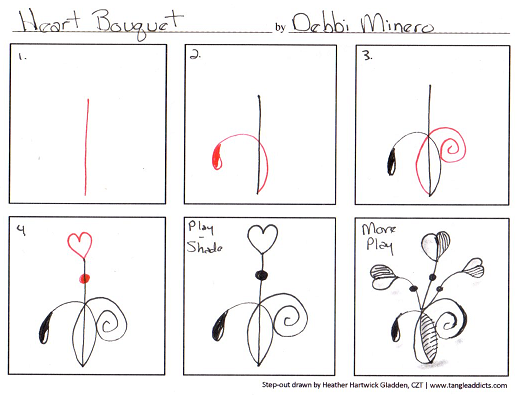 Heartbouquet Tangle Addicts